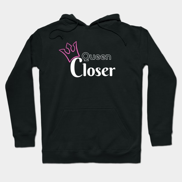 Queen Closer Hoodie by Closer T-shirts